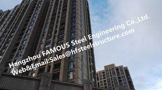 China Vorfabriziertes industrielles mehrstöckiges Stahlgebäude für Wohnung, Stahlfertiggebäude fournisseur