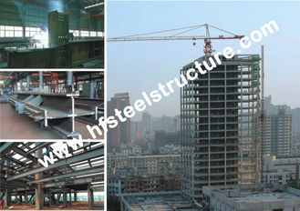 China Bogen-Art-Handelsstahlgebäude, kaltgewalzte leichte Portalrahmen-Stahlgebäude fournisseur
