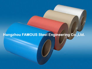 China Farbe beschichtete Stahlheiße eingetauchte galvanisierte vorgestrichene Stahlspule der spulen-JIS ASTM für gewölbtes Stahldeckungs-Blatt fournisseur
