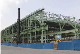 China Kundenspezifischer vorfabrizierter Schweißens-schwerer Stahl-Gestaltungssysteme mit Wand-Fassadenelement fournisseur