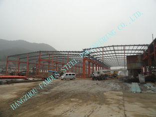China Fertighaus 78 x 96 Speicher-Haus Multispan helles industrielles Stahlgebäude-ASTM beschichtet fournisseur