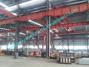 China Metall kundengebundene industrielle Stahlvorfabriziertgebäude-einfache Aufrichtung mit c-Purlins fournisseur