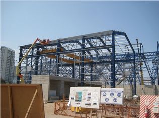 China PEB-industrielle Stahlbaugebäude-einfache Aufrichtung für Bergbaulagerung fournisseur