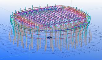 China Kundenspezifische strukturelle Stahlkonstruktive Gestaltungen für Fabriken, Lager und Ausstellungsraum fournisseur
