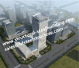 China Vorfabriziertes strukturelles mehrstöckiges Stahlgebäude für Wohnung in einem hohem Gebäudes-Blöcke usine