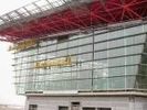 China Bau-verschoben elektrische Baustahl-Herstellungen Plattform-anhebende Wiege/Arbeitsbühne-Sicherheit usine