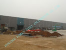 China Fertigstahlgebäude ASTM 83&#039; des Grad-A36 X 92&#039; mit h-Abschnitt Strahlen usine