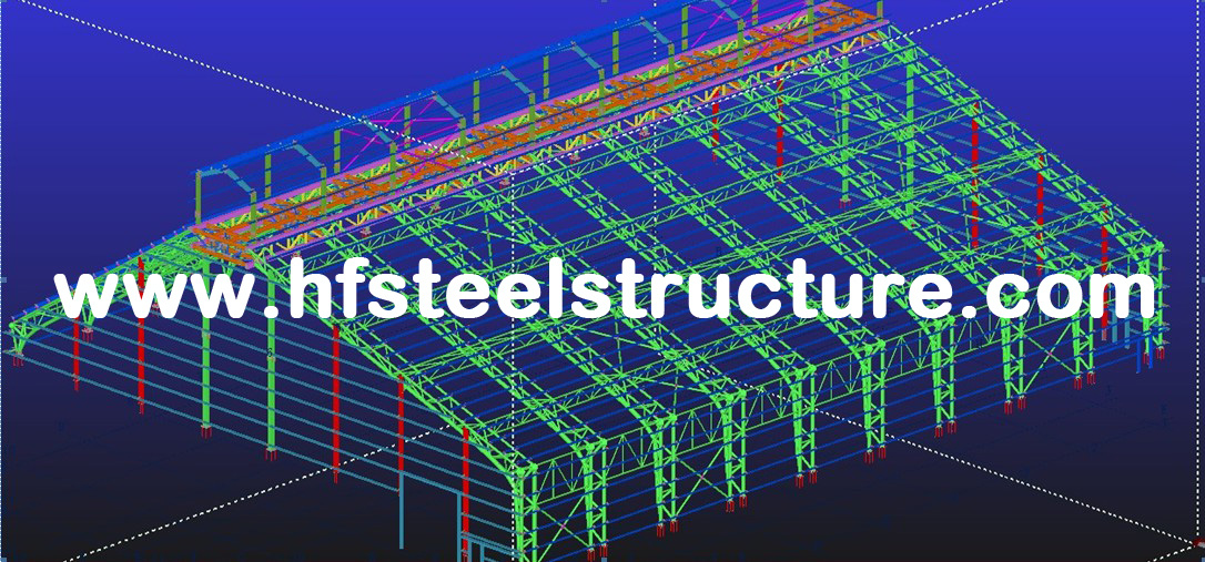 Baustahl-Herstellungs-industrielle Stahlgebäude für Lager-Rahmen