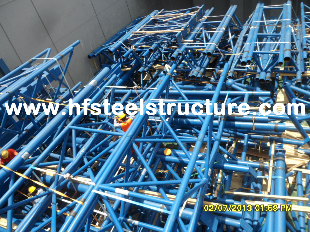 Breite Spanne Vor-Technik industrieller Stahlgebäude-Rahmen, bewegliches Behälter-Haus