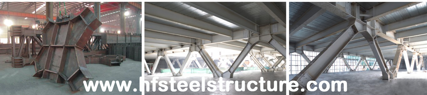 Vorfabrizierte modulare Designe galvanisierte Handelsstahlgebäude mit kaltgewalztem Stahl