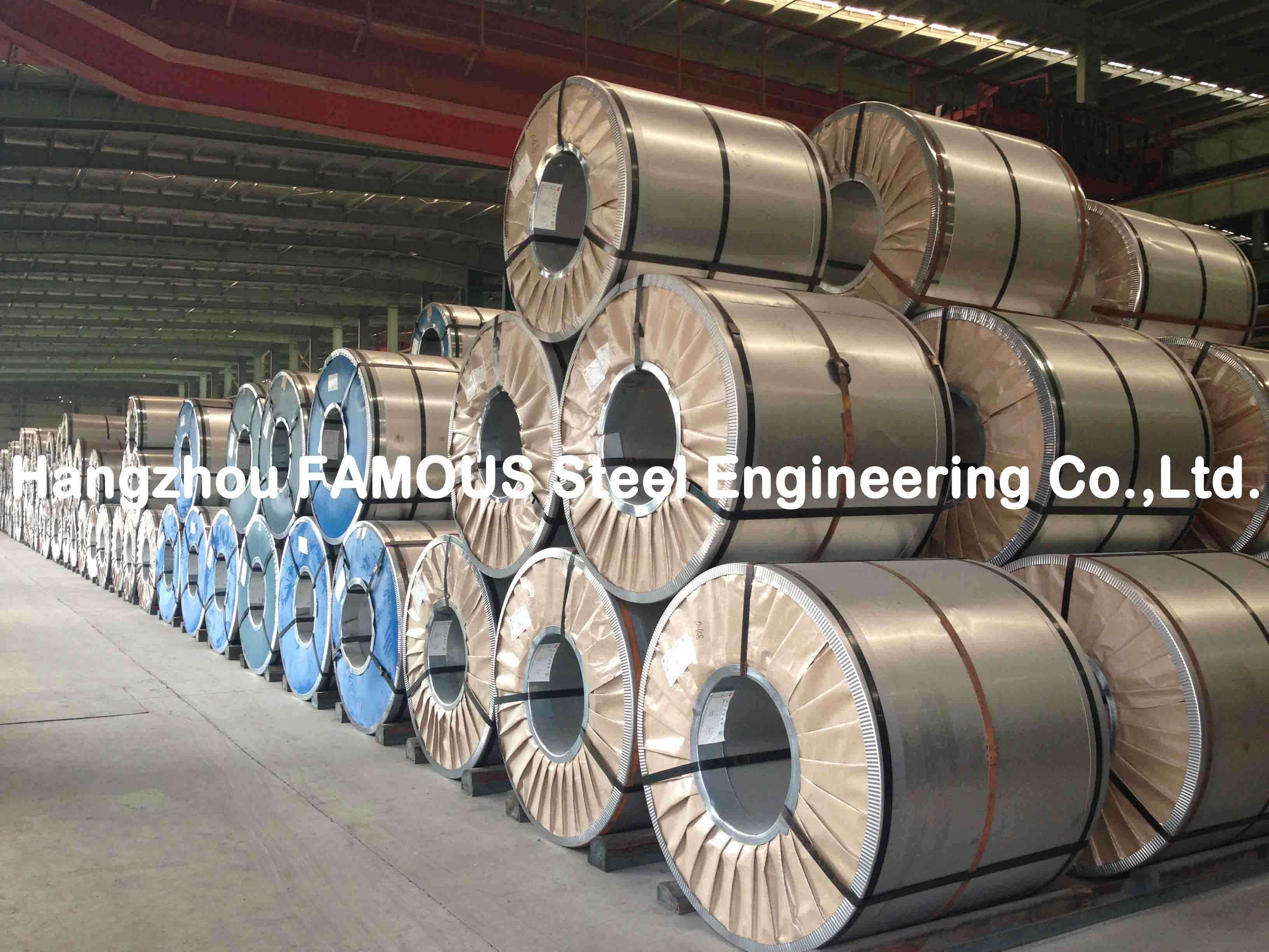 ASTM gewellte Stahlblech-galvanisierte Stahlspule für Lager