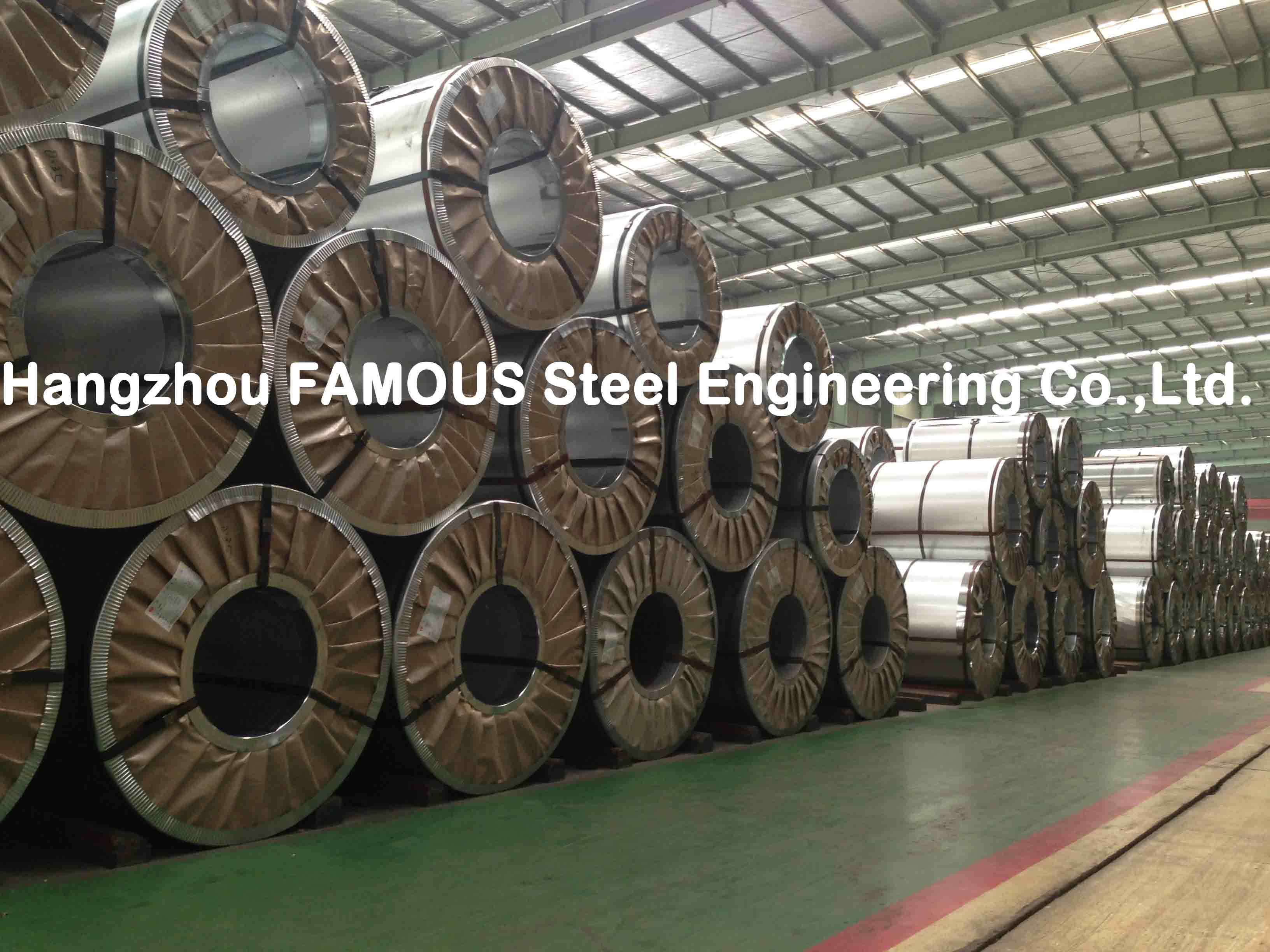 ASTM gewellte Stahlblech-galvanisierte Stahlspule für Lager
