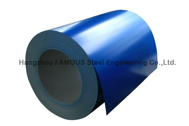 Farbe beschichtete Stahlheiße eingetauchte galvanisierte vorgestrichene Stahlspule der spulen-JIS ASTM für gewölbtes Stahldeckungs-Blatt
