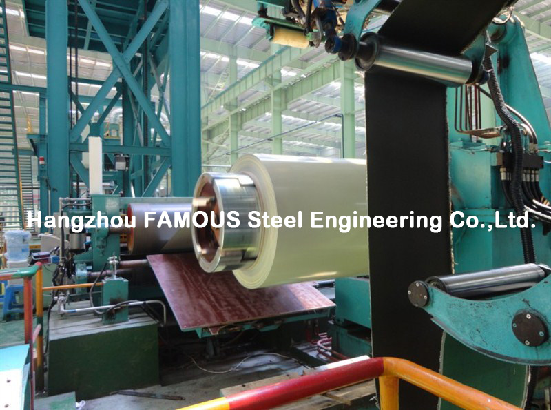PPGI PPGL strich die Stahlspule gewellte Deckung vor, die Farbe beschichteten Stahlchinese-Hersteller des zink-AZ macht
